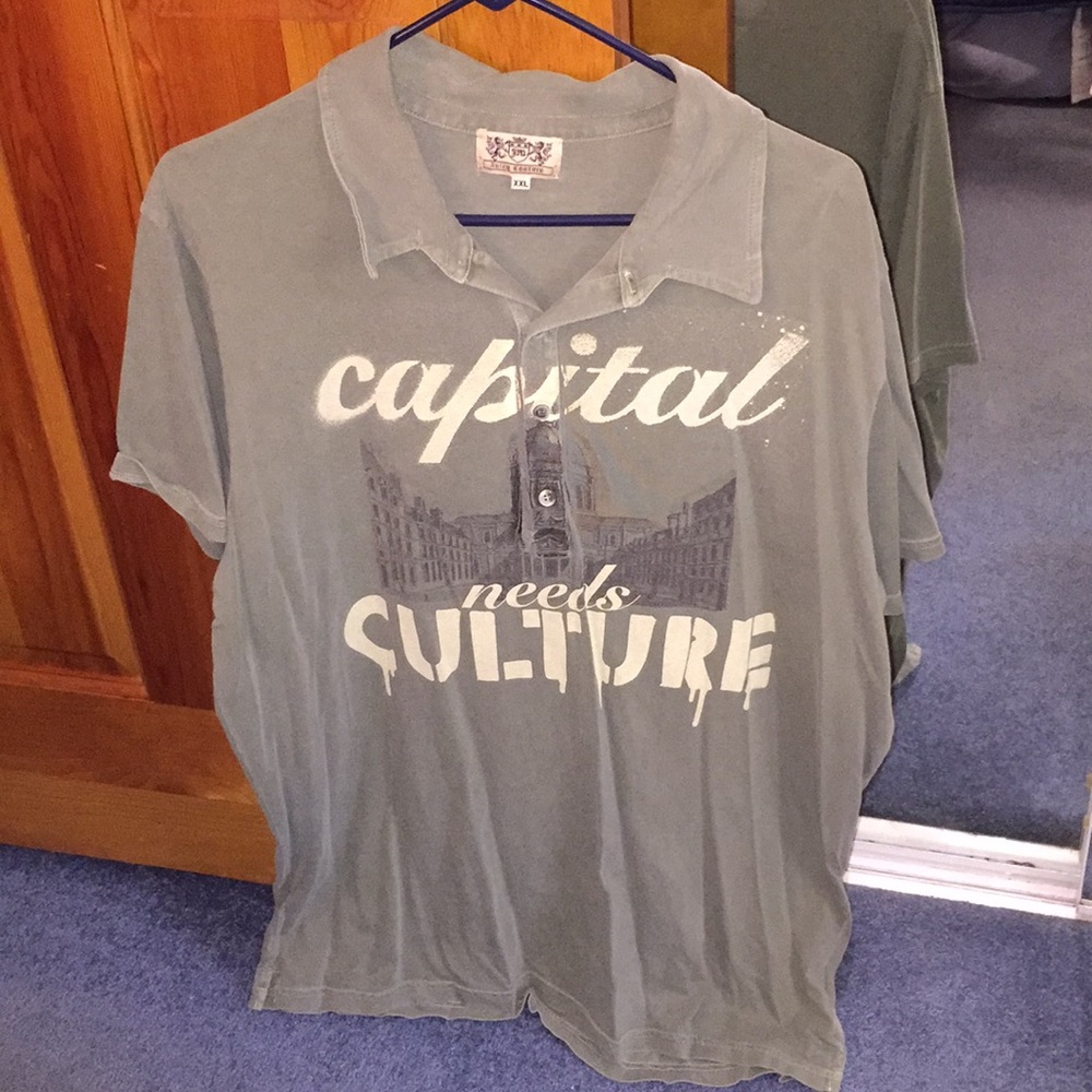 Juicy Couture capital needs culture polo shirt